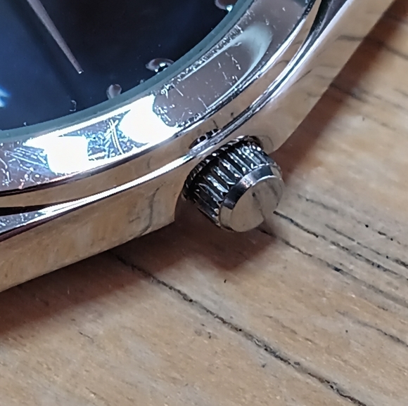 X MZ Berger Quartz Disney Cinderella watch. 35mm diameter Silver case, Bl - Picture 4 of 8